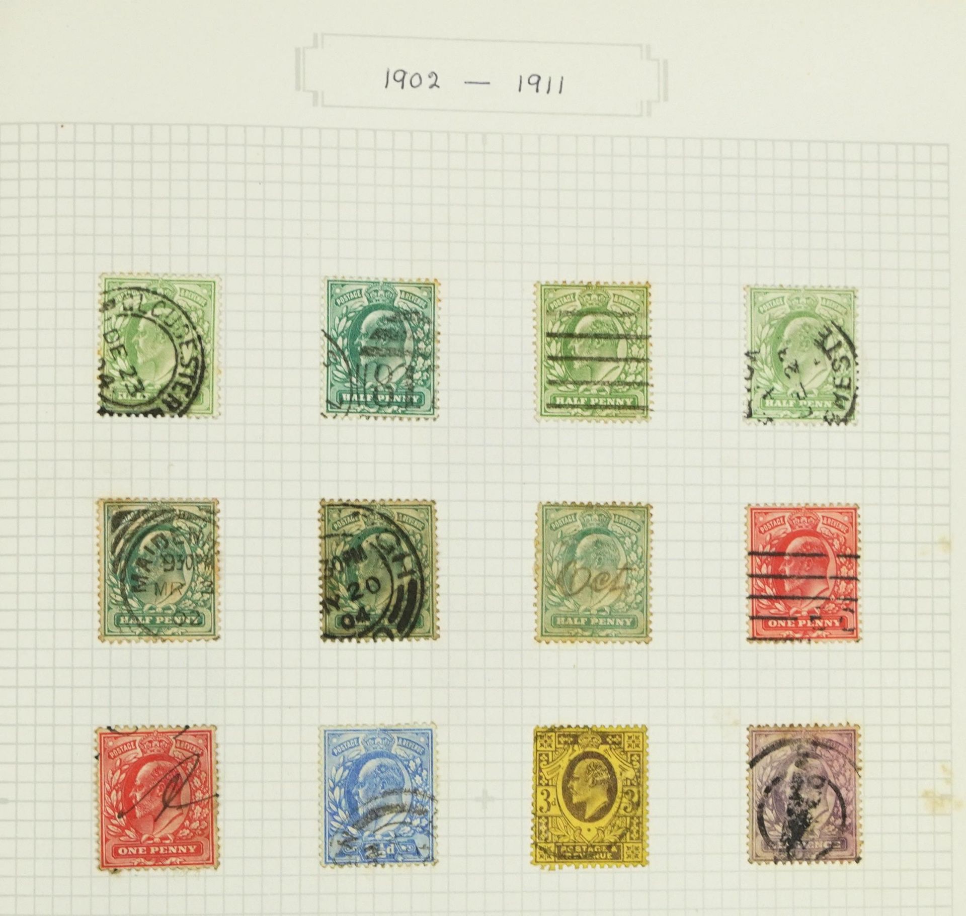 Extensive collection of 19th century and later British and World stamps arranged in nineteen - Image 4 of 11