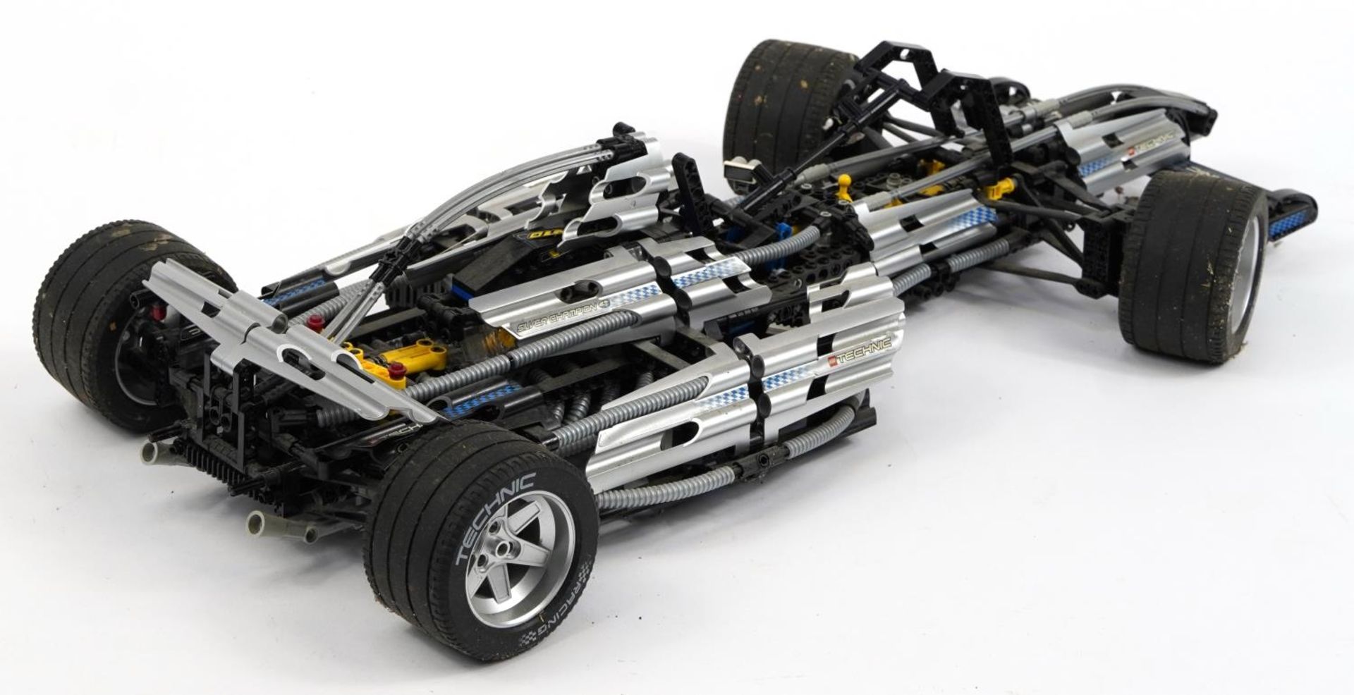 Vintage Lego Technic Silver Champion car with box and instructions, number 8458 - Image 3 of 4