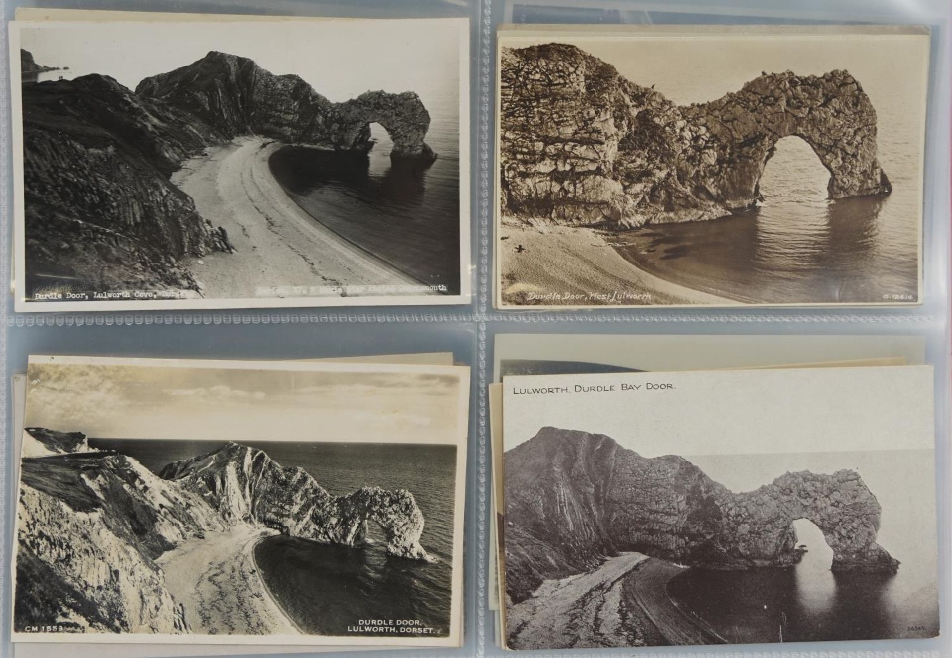Large collection of Edwardian and later postcards including Birling Gap, Eastbourne, Lewes, - Image 10 of 12