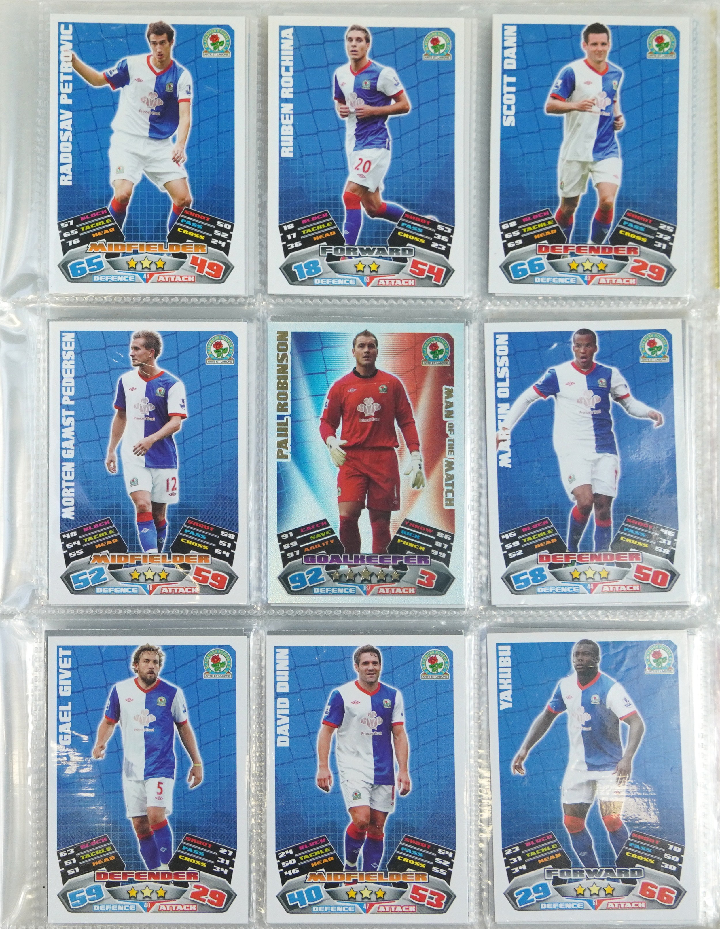 Topps Match Attax football cards including Denis Bergman, Patrick Viera and Arsene Wenger season, - Image 4 of 9