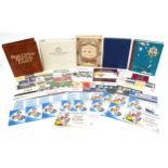 Collection of stamps and first day covers including presentation packs, some arranged in albums