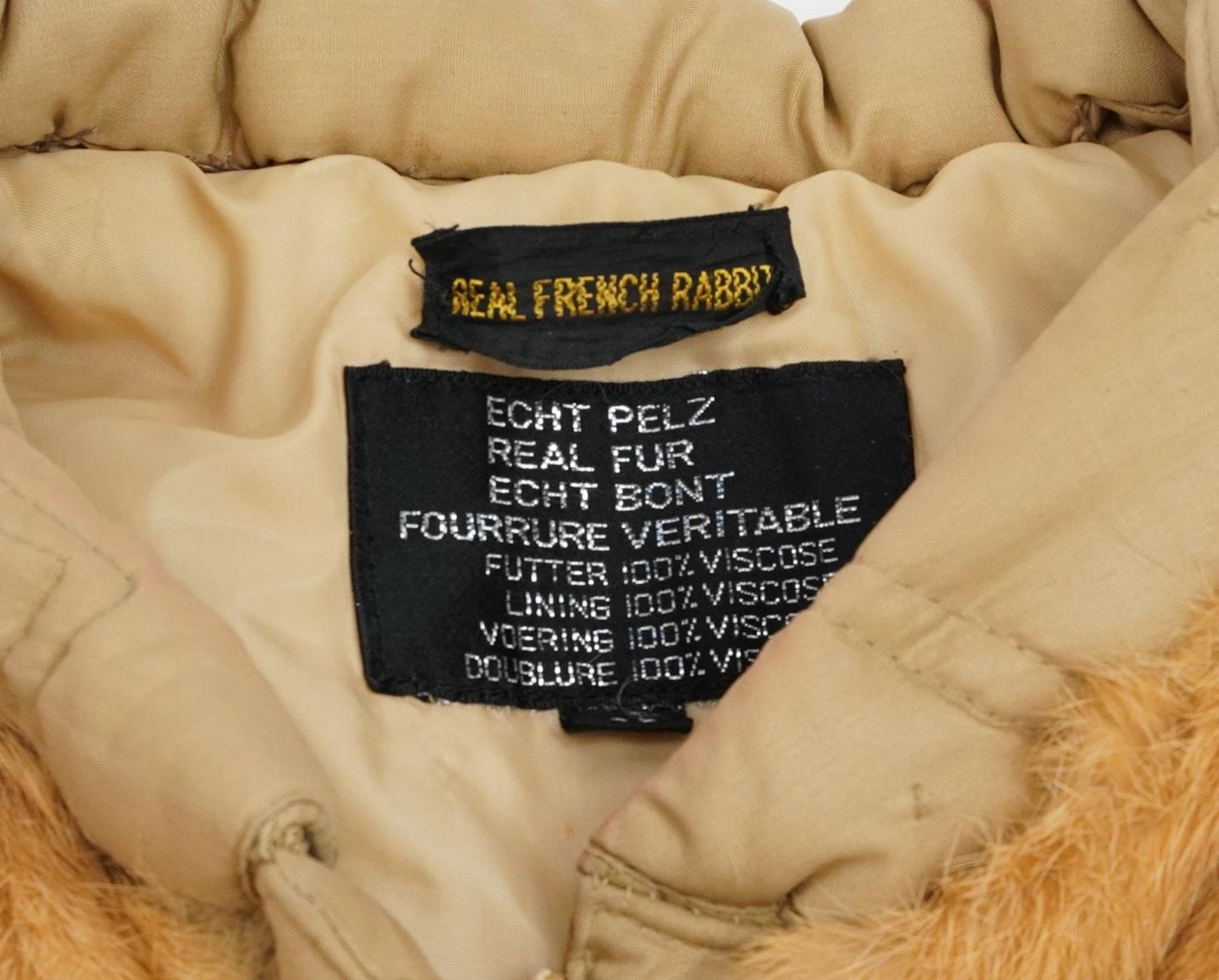 Collection of fur jackets, stoles and hats including a French rabbit fur jacket - Image 5 of 5
