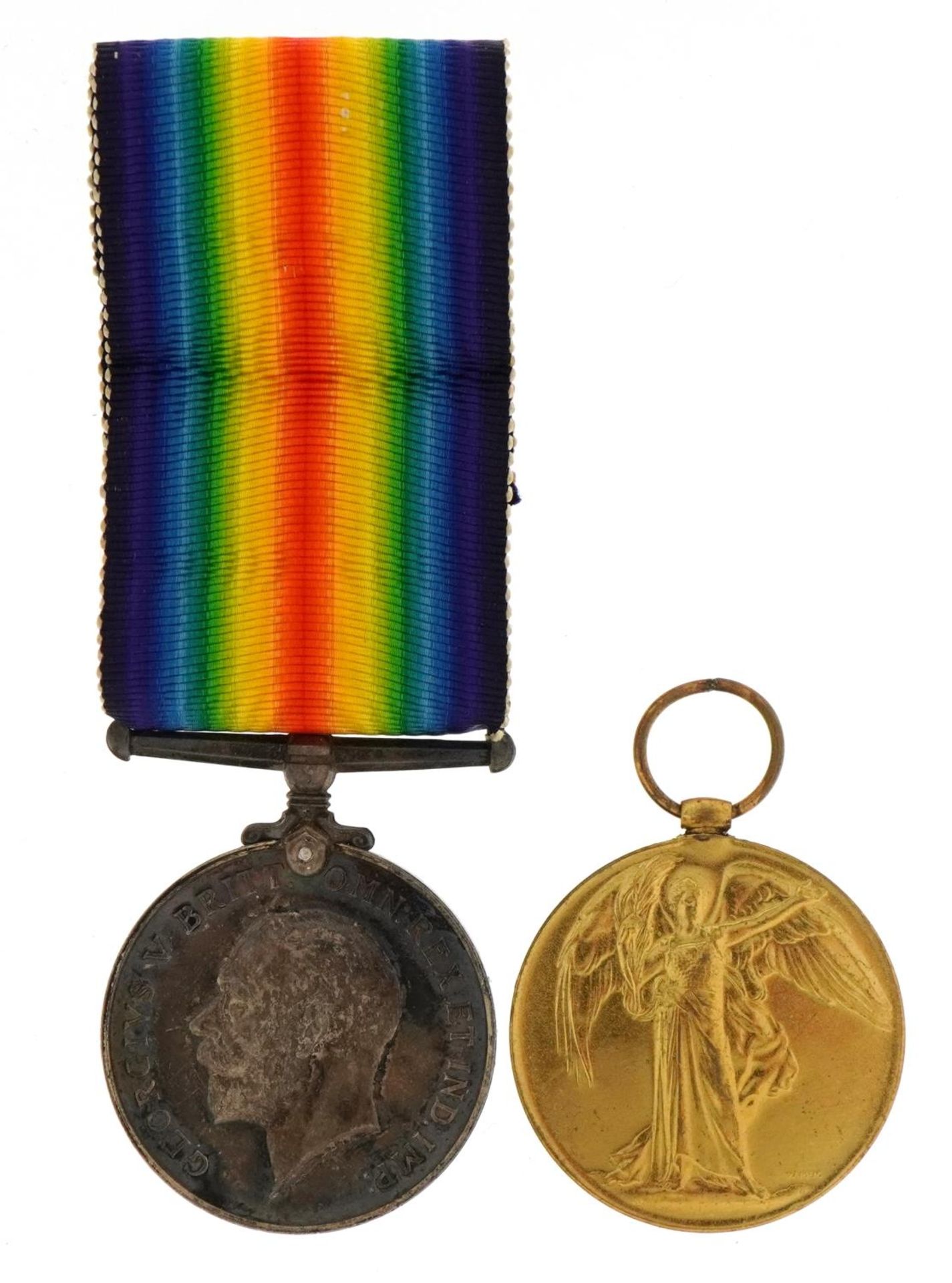 British military World War I pair awarded to 5720A.CPL.J.H.GILCHRIST.14-LOND.R. - Bild 2 aus 6