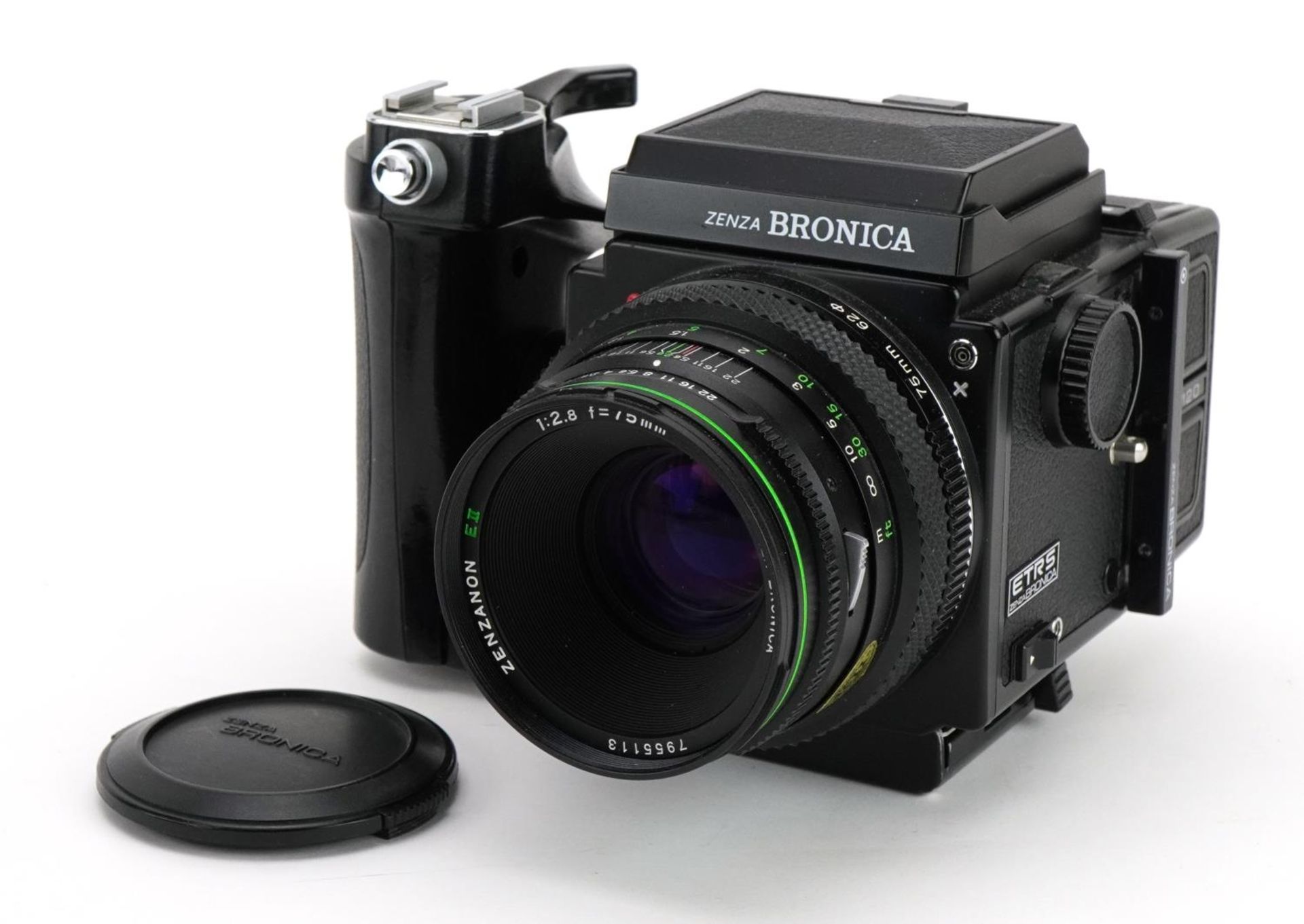 Zenza Bronica Etrsi film camera with 75mm lens - Bild 2 aus 4