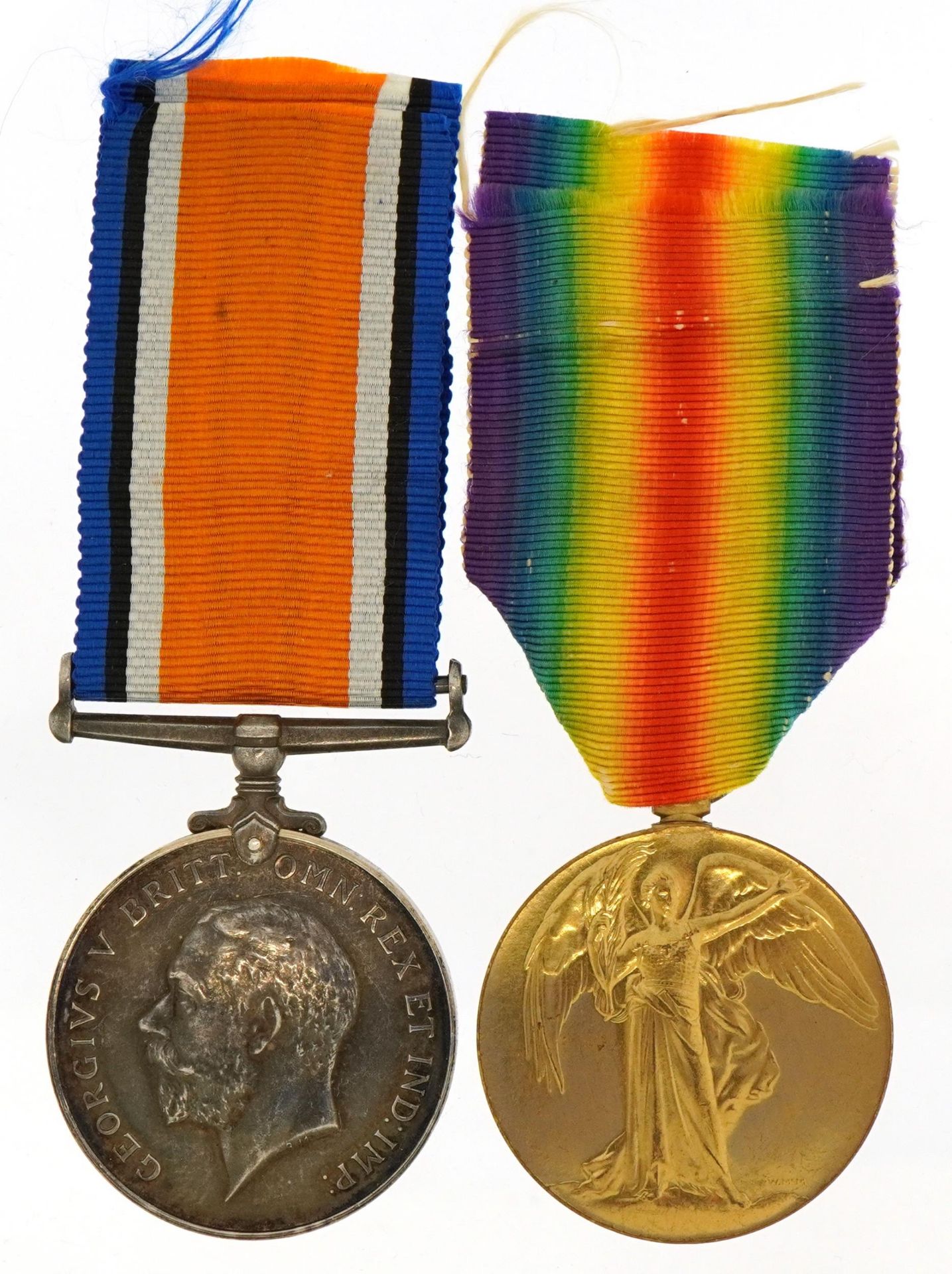 British military World War I pair awarded to 402196.2.A.M.S.M.DUTTON.R.A.F. - Bild 2 aus 6