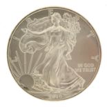 American 2010 one ounce fine silver one dollar