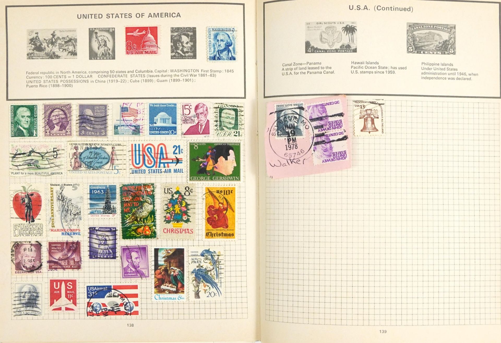 Collection of British and world stamps arranged in eight albums including Penny black and Penny reds - Image 7 of 15