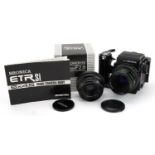 Zenza Bronica Etrsi film camera with 75mm lens