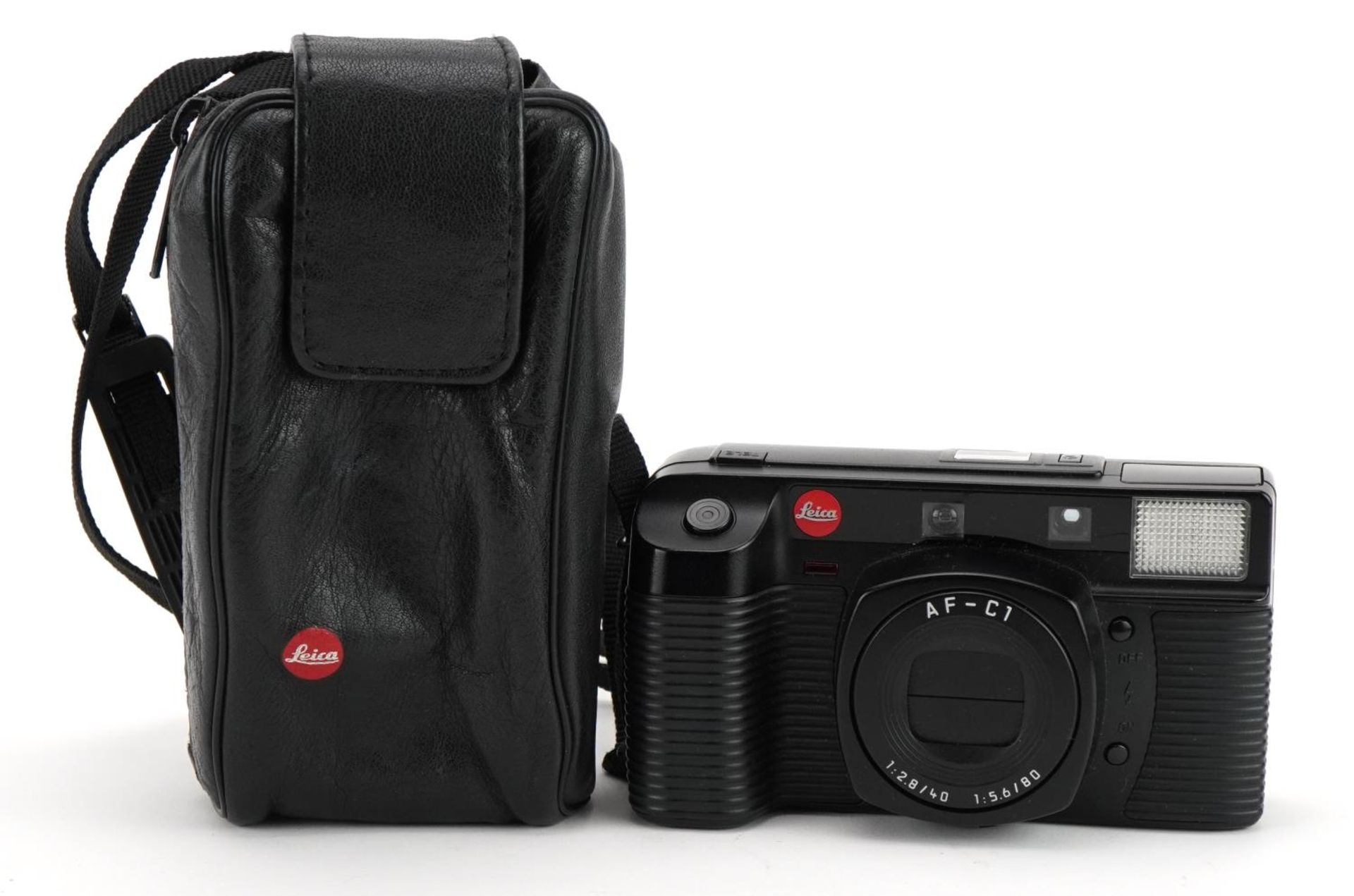 Leica AF-C1 compact 35mm film camera with case