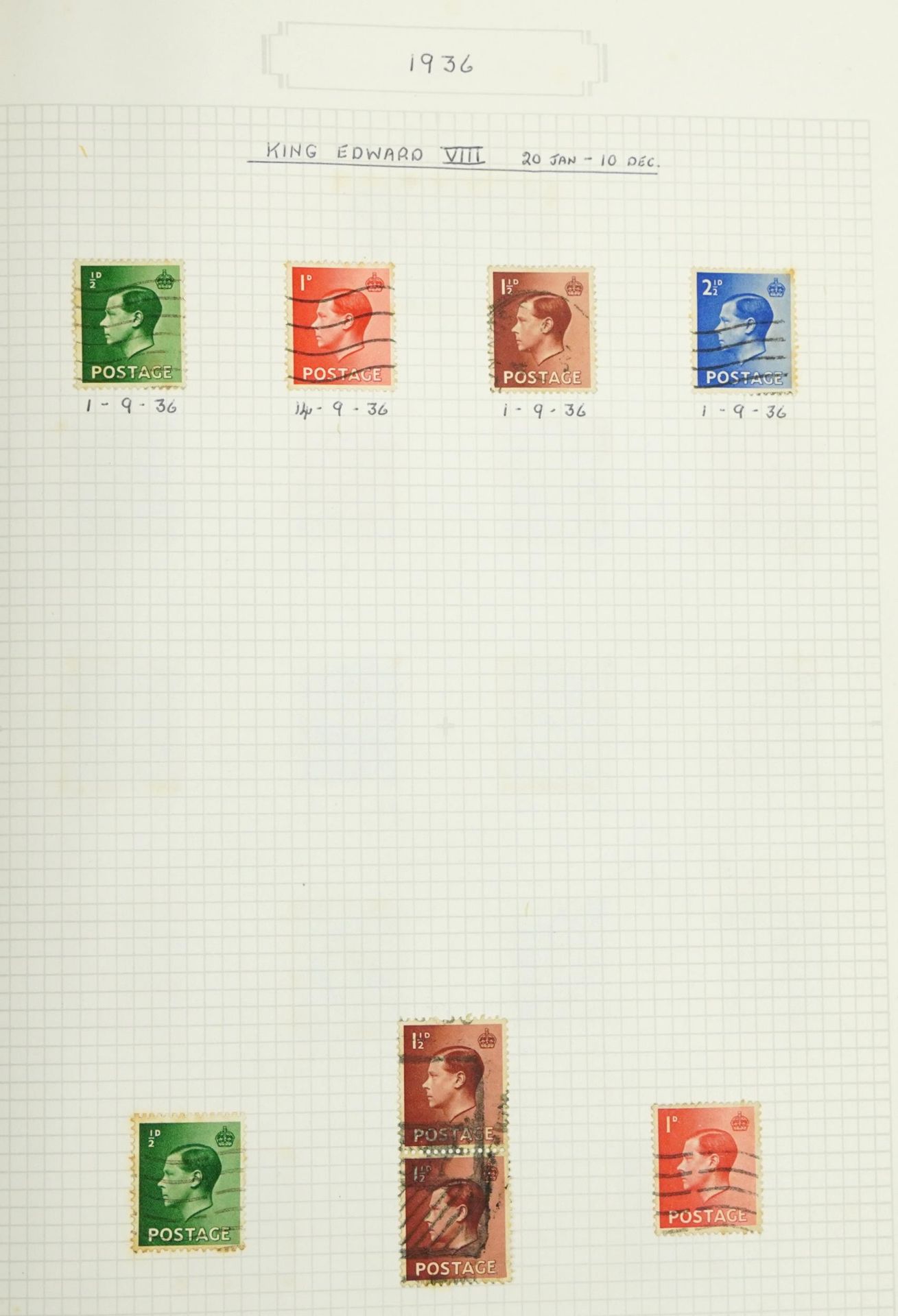 Extensive collection of 19th century and later British and World stamps arranged in nineteen - Image 6 of 11