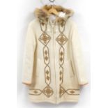 Kelsey Trail pure virgin wool, Canadian Eskimo coat, 110cm in length