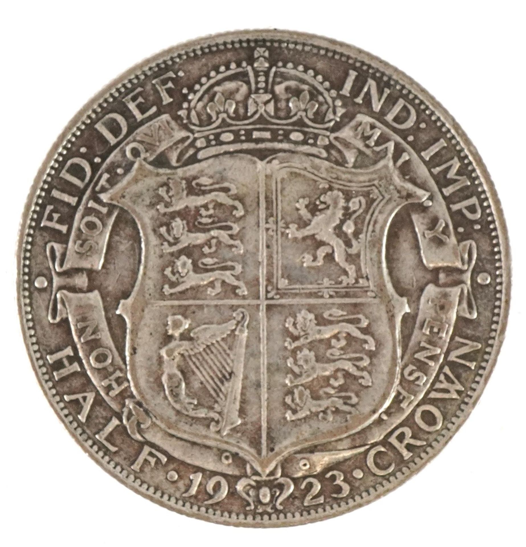 George V 1923 half crown - Bild 2 aus 2