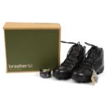 Pair of Brasher Supalite gentlemen's leather boots, size 10 1/5 with box