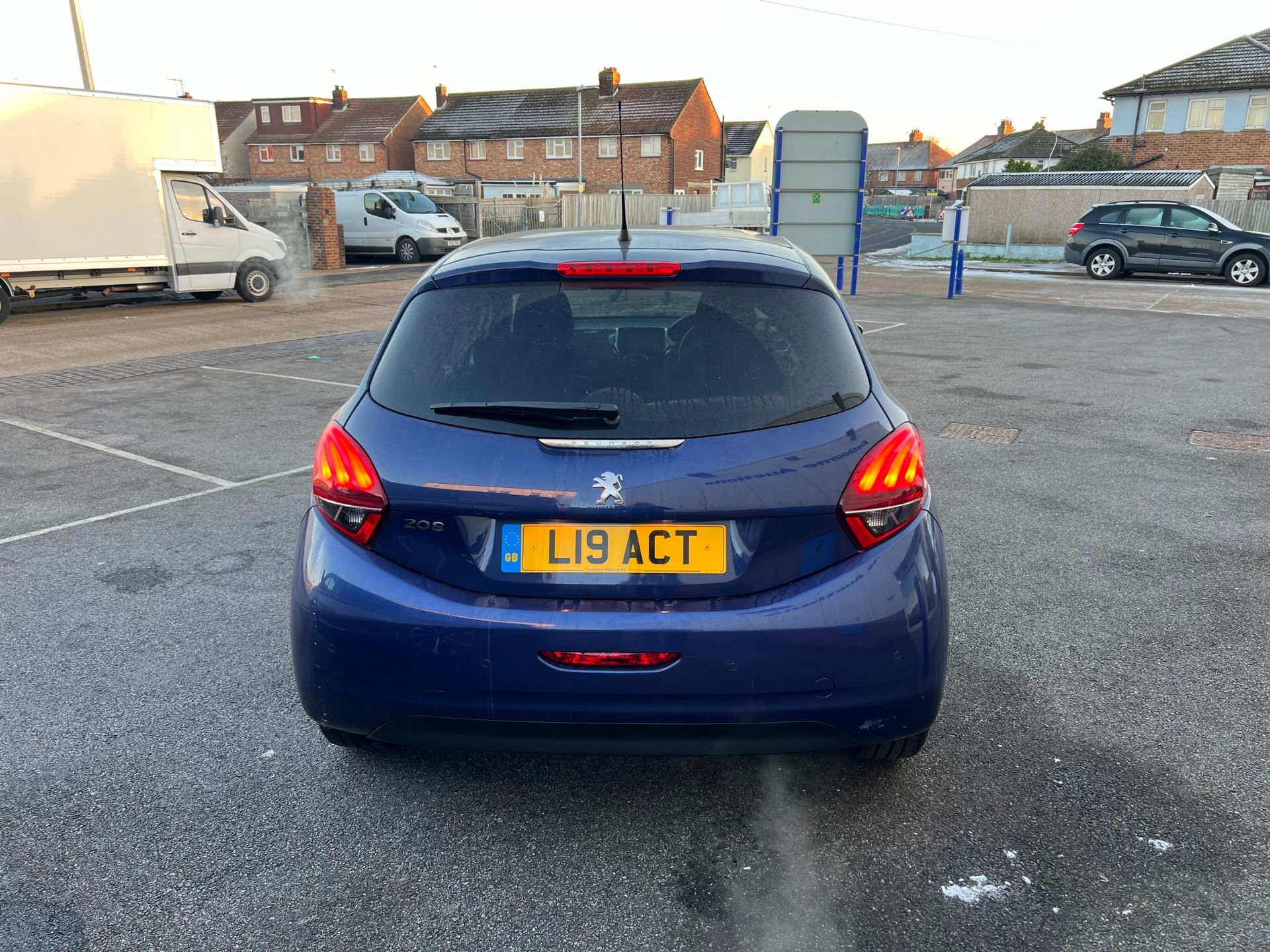 2017 automatic Peugeot 208 1.2 petrol five door hatchback, Reg L19ACT, 8967 miles, no tax, no MOT, - Image 5 of 18