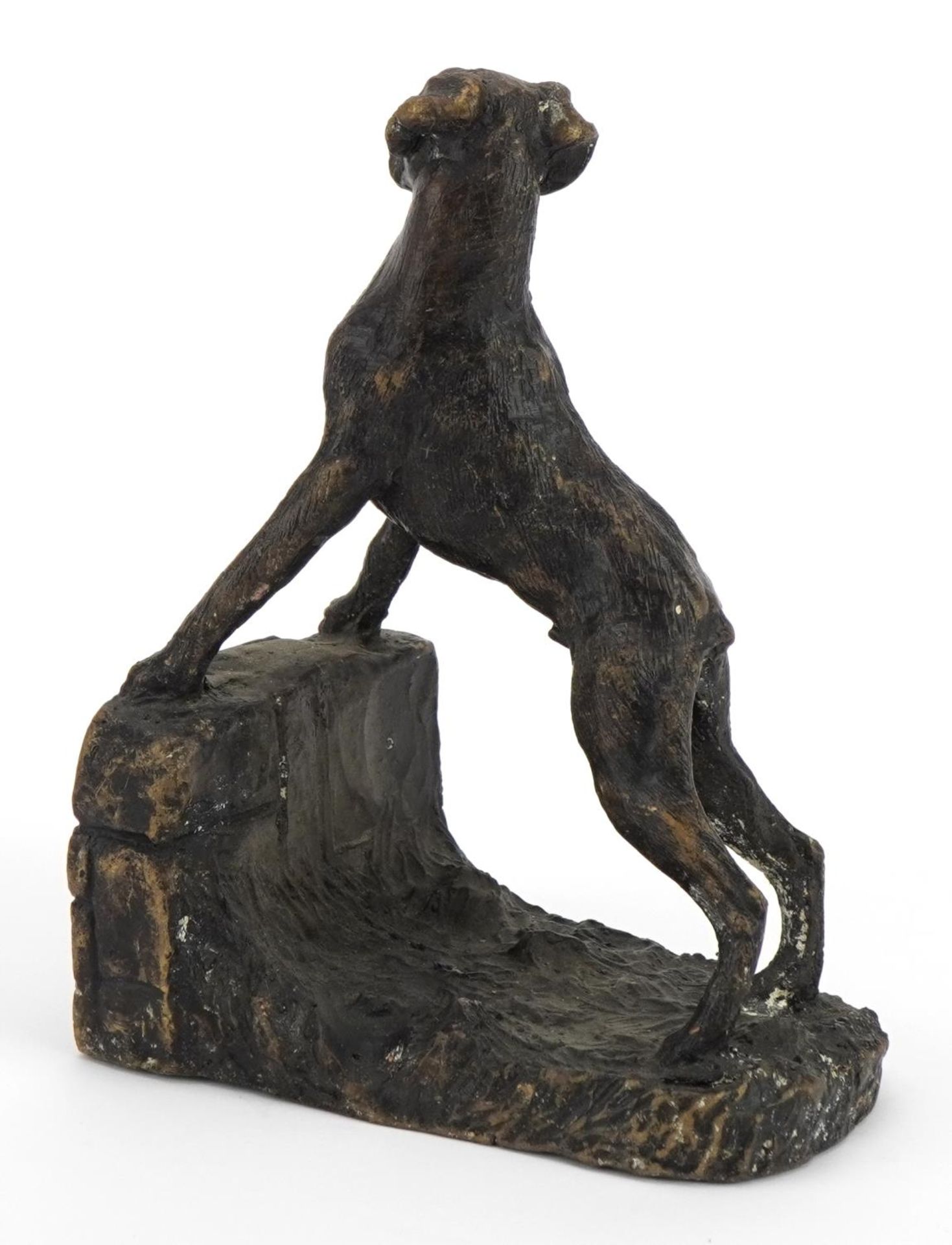 Patinated bronze study of a Bullmastiff, 18cm high - Bild 2 aus 4