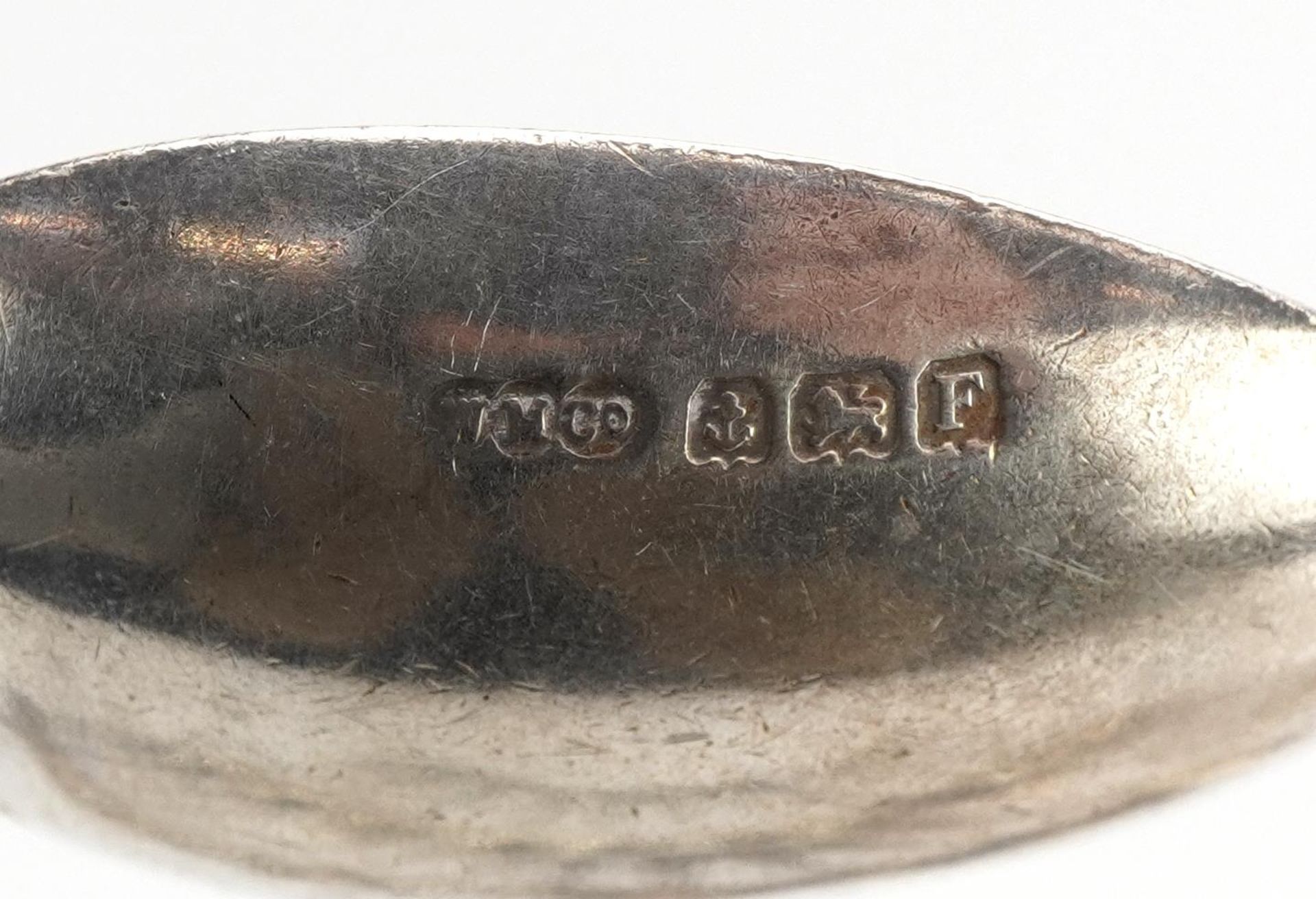 Collection of silver tablespoons and teaspoons, various hallmarks, the largest 18cm in length, total - Image 5 of 5
