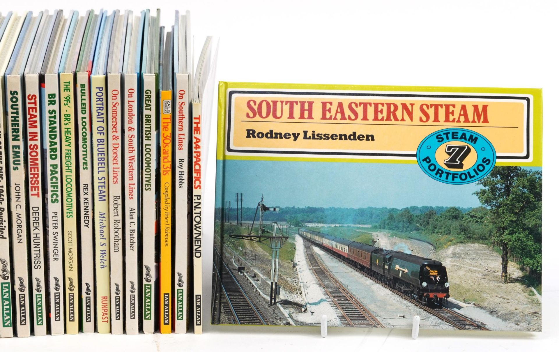 Collection of railway and locomotive related hardback and paperback books published by Ian Allan - Image 3 of 3