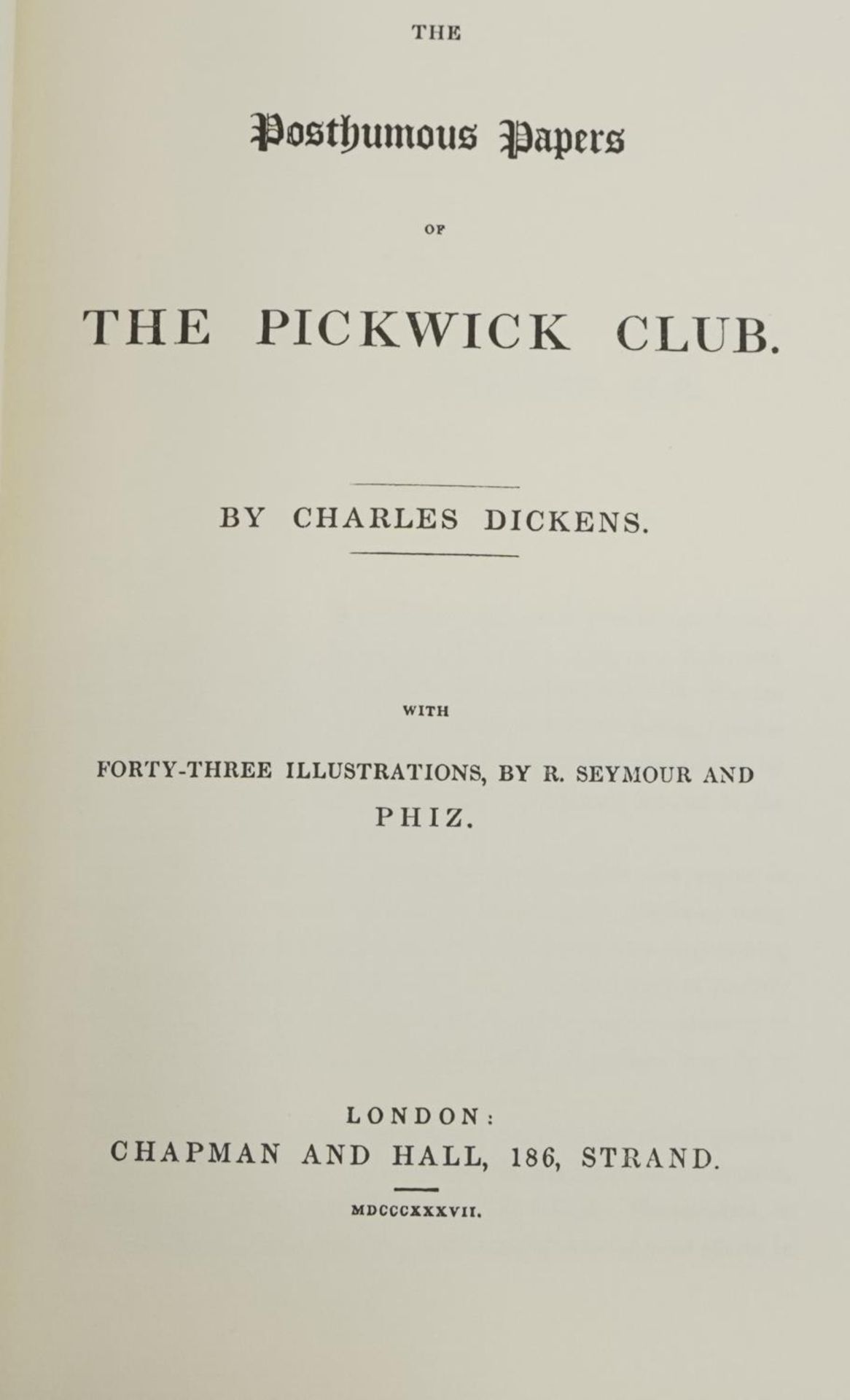 The Pickwick Papers, leather bound, gilt edged book, Nottingham Court press in association with - Bild 5 aus 6