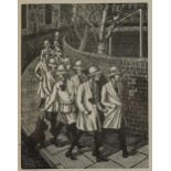 After Tirzah Garwood, wife of Eric Ravilious - The Crocodile, wood engraving inscribed verso The