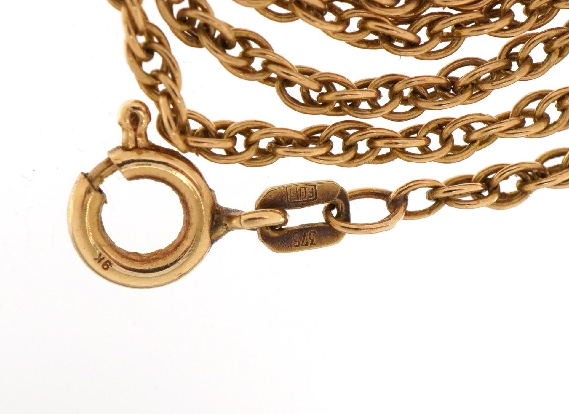 9ct gold necklace, 41cm in length, 4.5g - Image 3 of 3