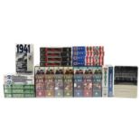 Video tapes including box set Band of Brothers, Family at War series one and two, The Secret War,