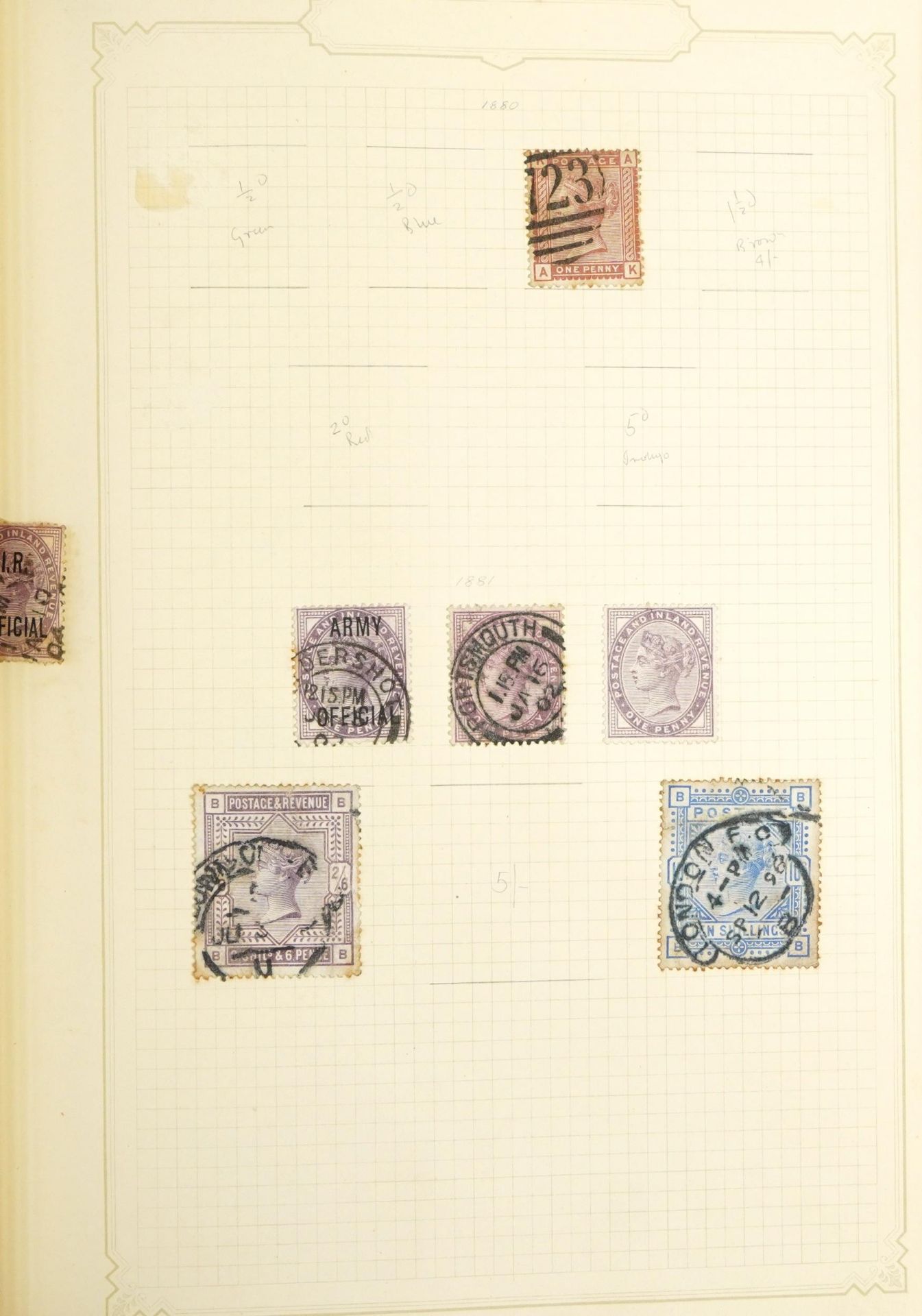 Collection of British and world stamps arranged in eight albums including Penny black and Penny reds - Image 6 of 15