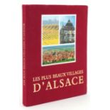 Les Plus Beau Villages d'Alsace hardback book with lots of coloured plates
