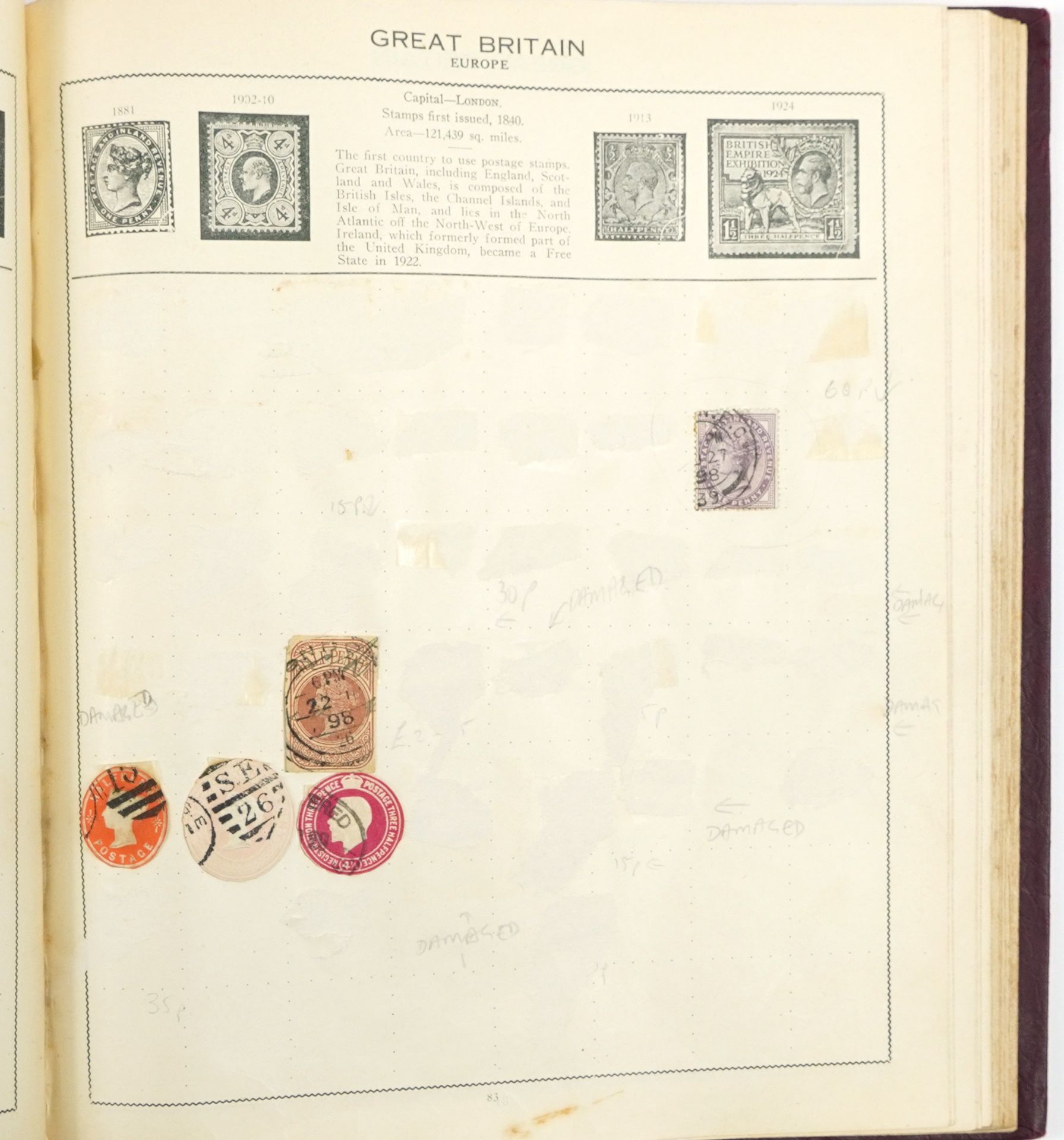 Extensive collection of world stamps arranged in albums, on envelopes and loose - Image 7 of 14