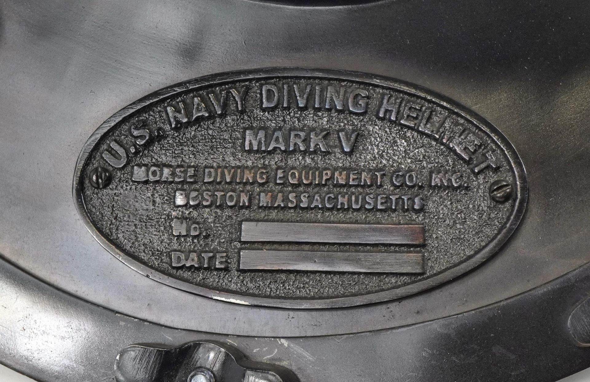 Decorative diver's helmet, 42cm high - Image 2 of 4