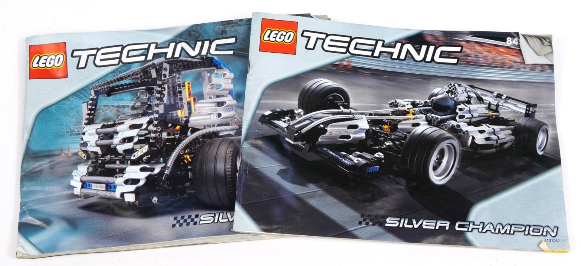 Vintage Lego Technic Silver Champion car with box and instructions, number 8458 - Image 4 of 4