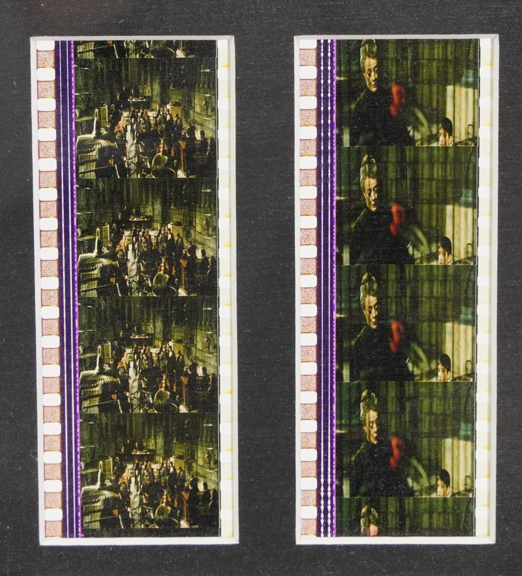 Three limited edition film cell displays comprising The Matrix, Harry Potter and the Chamber of - Image 4 of 7