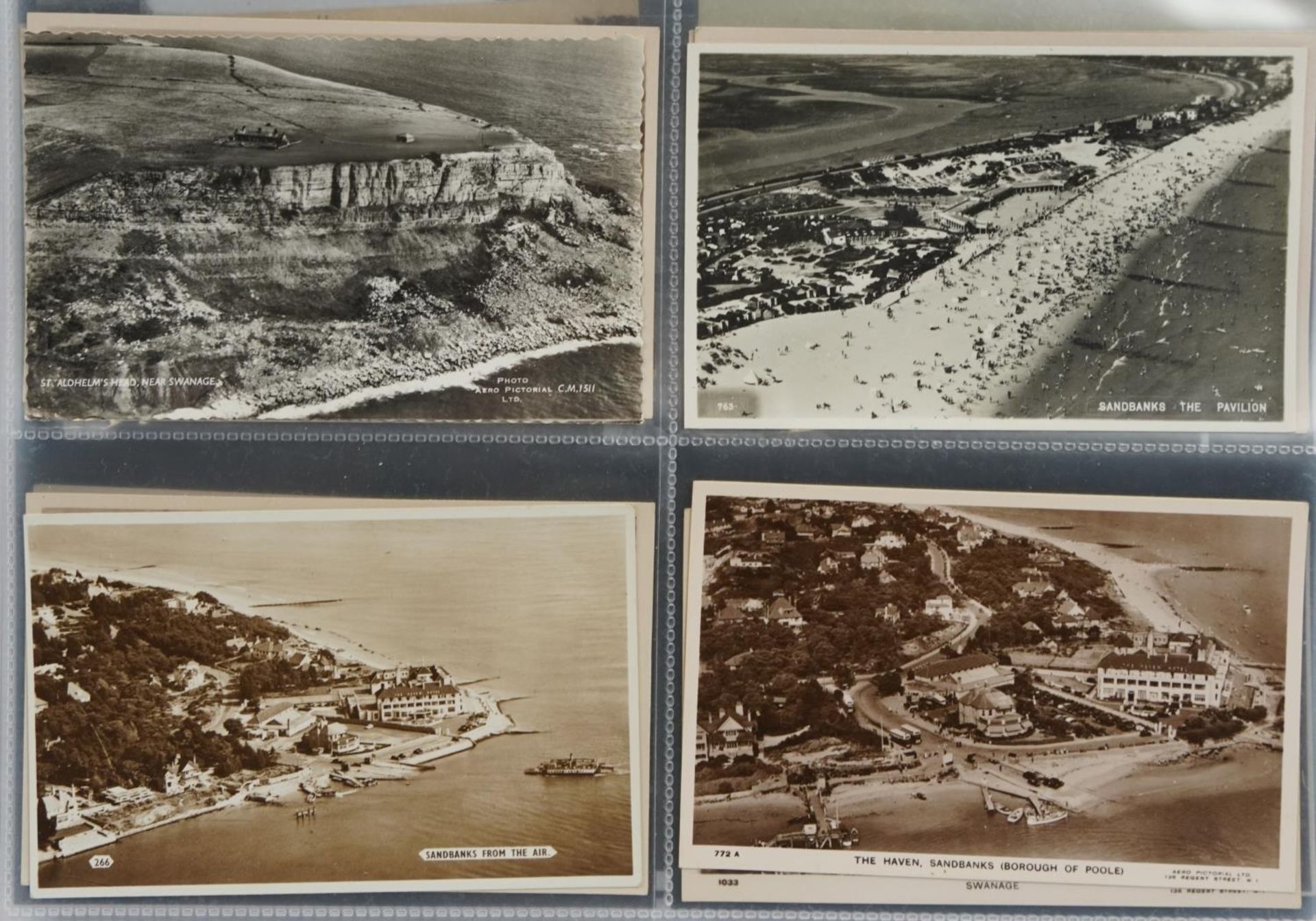 Large collection of Edwardian and later postcards including Birling Gap, Eastbourne, Lewes, - Image 9 of 12