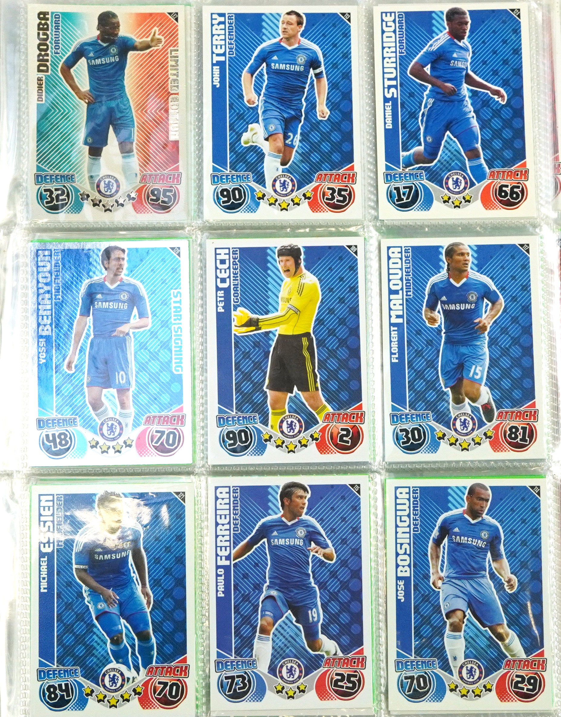 Topps Match Attax football cards including Sorensen, Scholls, Ferguson, Alonso and Upson West Ham - Image 8 of 12