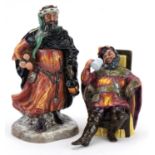 Two Royal Doulton figures comprising The Foaming Quart HN2162 and Good King Wenceslas HN2118, the