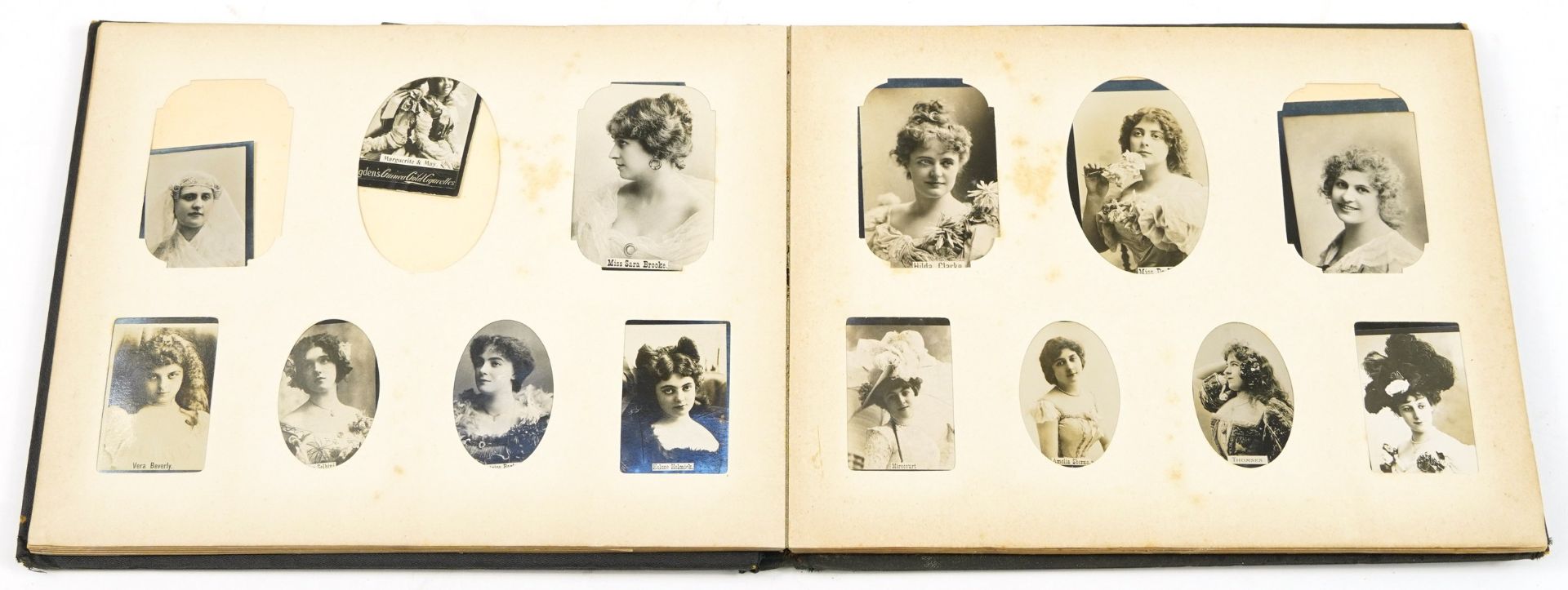 Ogden's photo album with photos including Lord Kitchener, Baden Power and theatrical actresses - Bild 5 aus 10