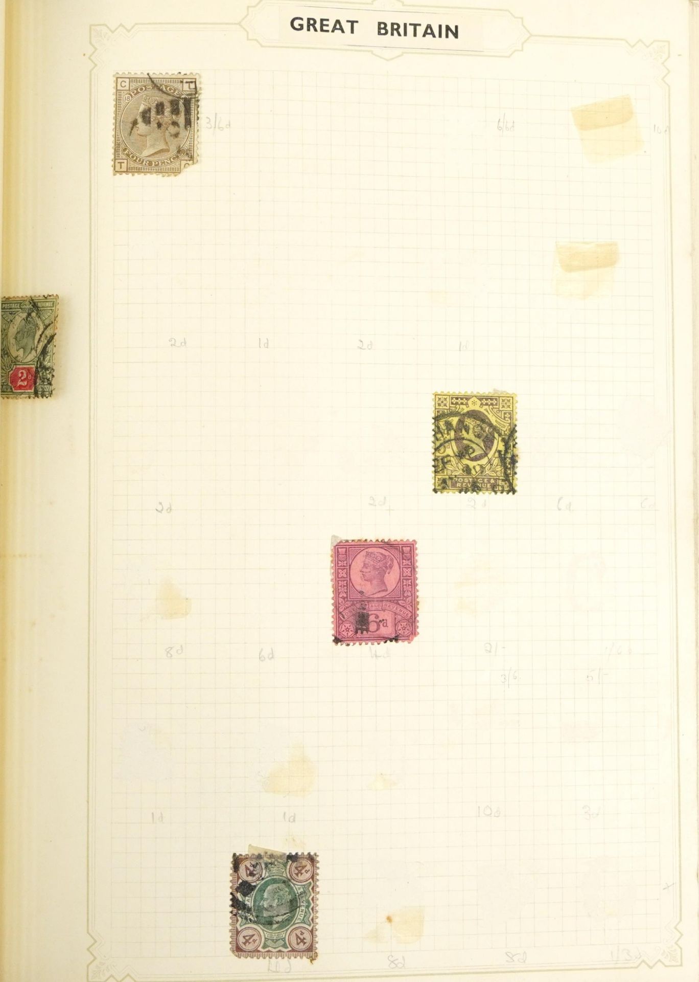 Collection of British and world stamps arranged in eight albums including Penny black and Penny reds - Bild 4 aus 15