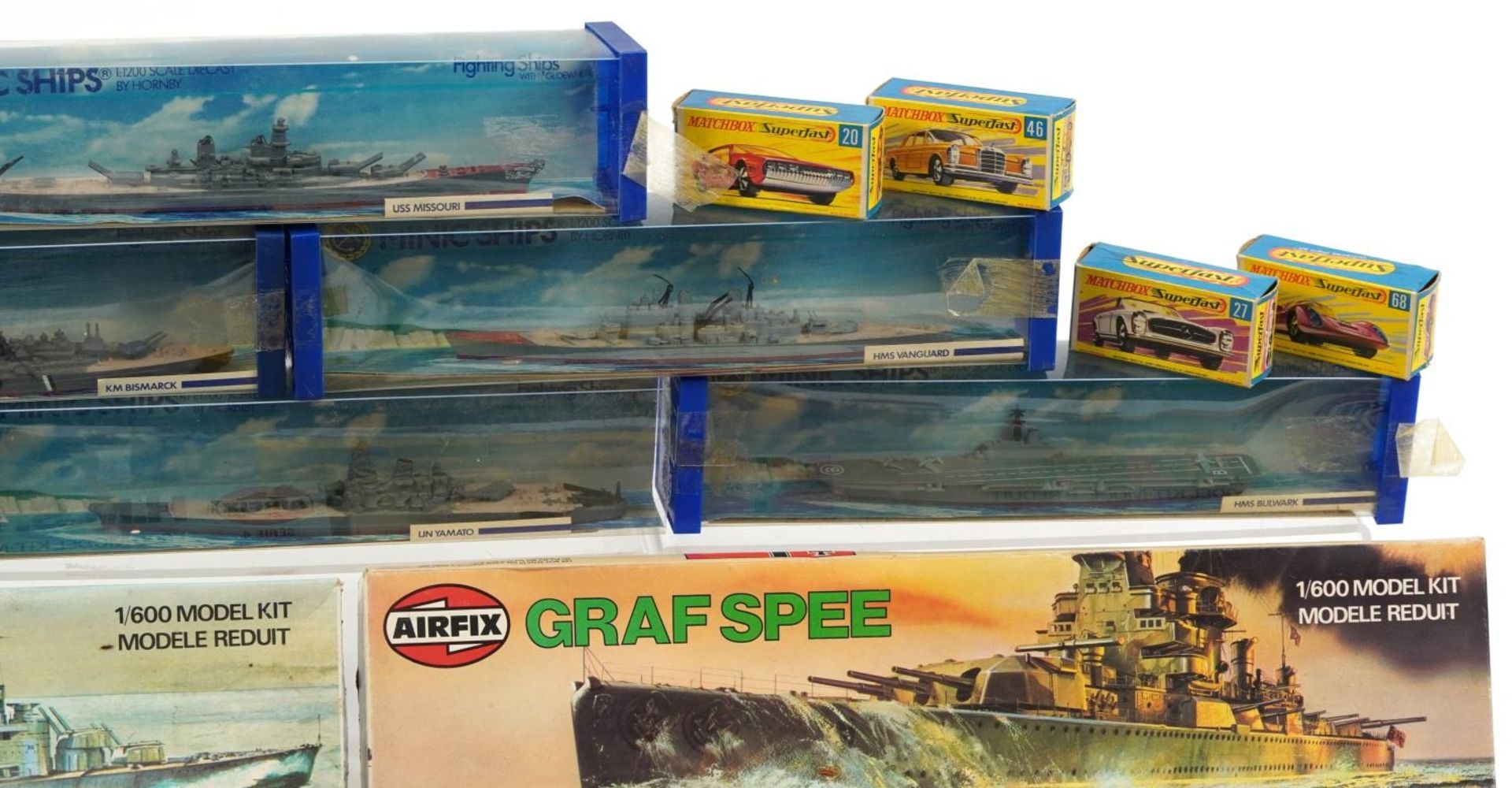 Vintage and later diecast vehicles including Corgi advertising container lorries, Matchbox, Airfix - Image 3 of 8