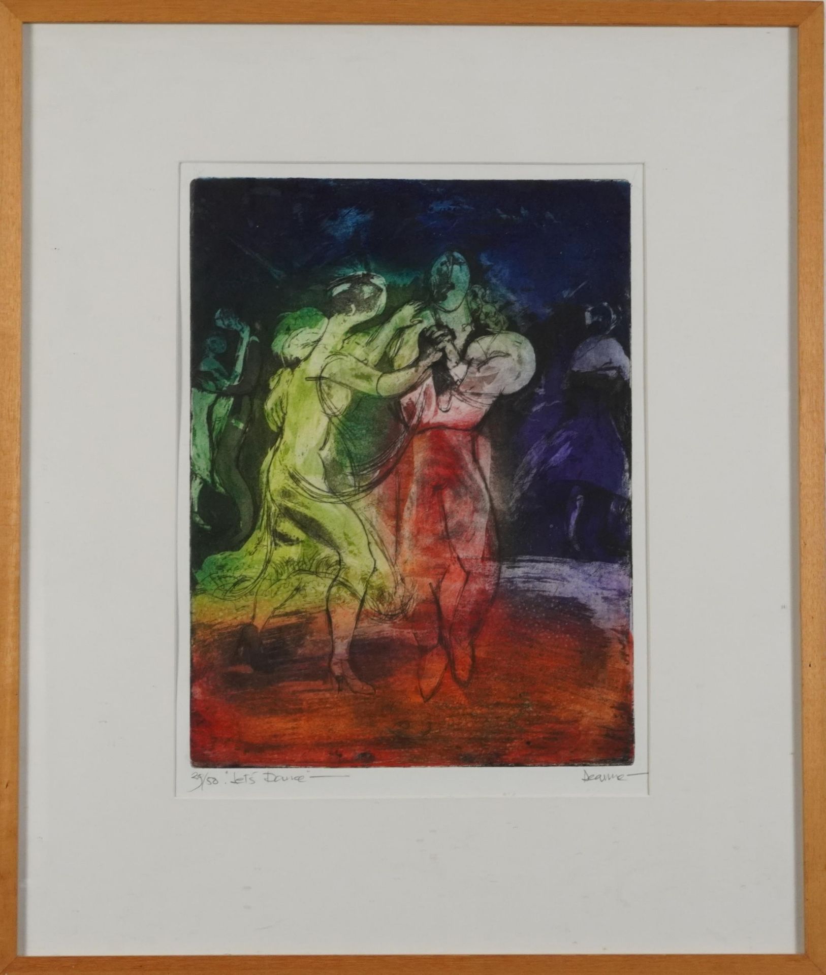 Deanne Coleborn - Double Double Toil and Trouble and Let's Dance, pair of pencil signed prints in - Bild 3 aus 13