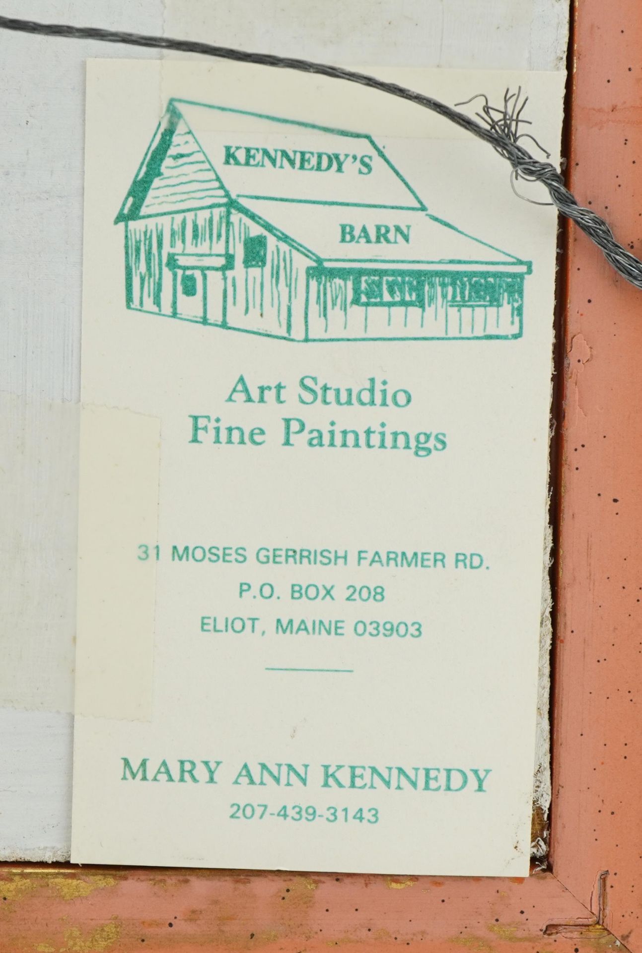 Mary Ann Kennedy - Still life flowers and village street scenes, four oil on boards, each with label - Image 7 of 22