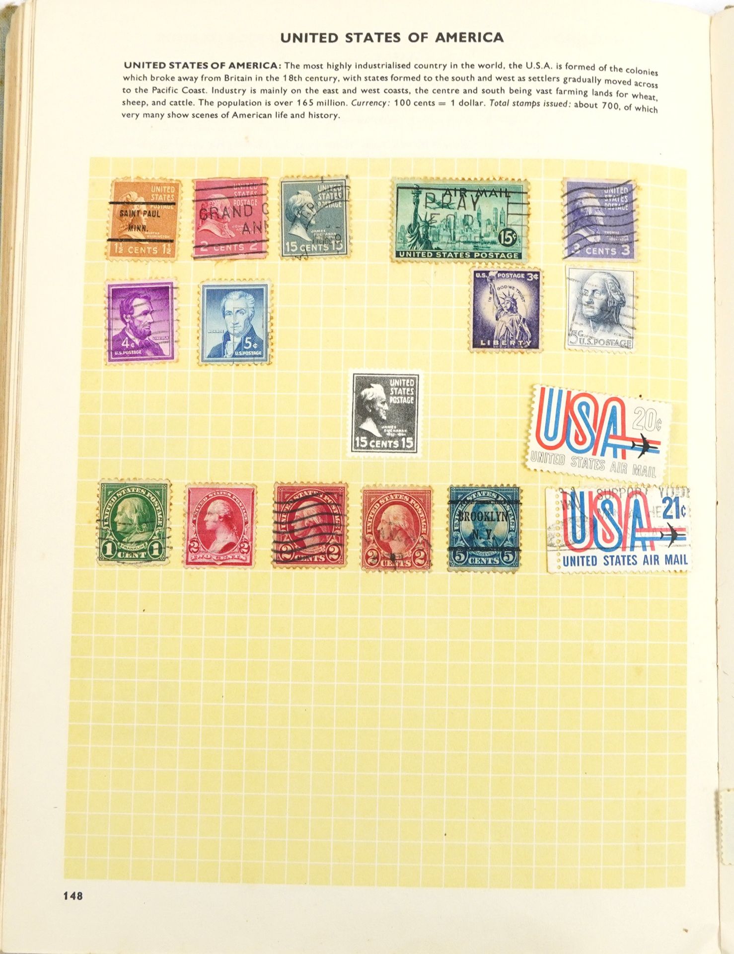 Extensive collection of world stamps arranged in albums, on envelopes and loose - Bild 5 aus 14