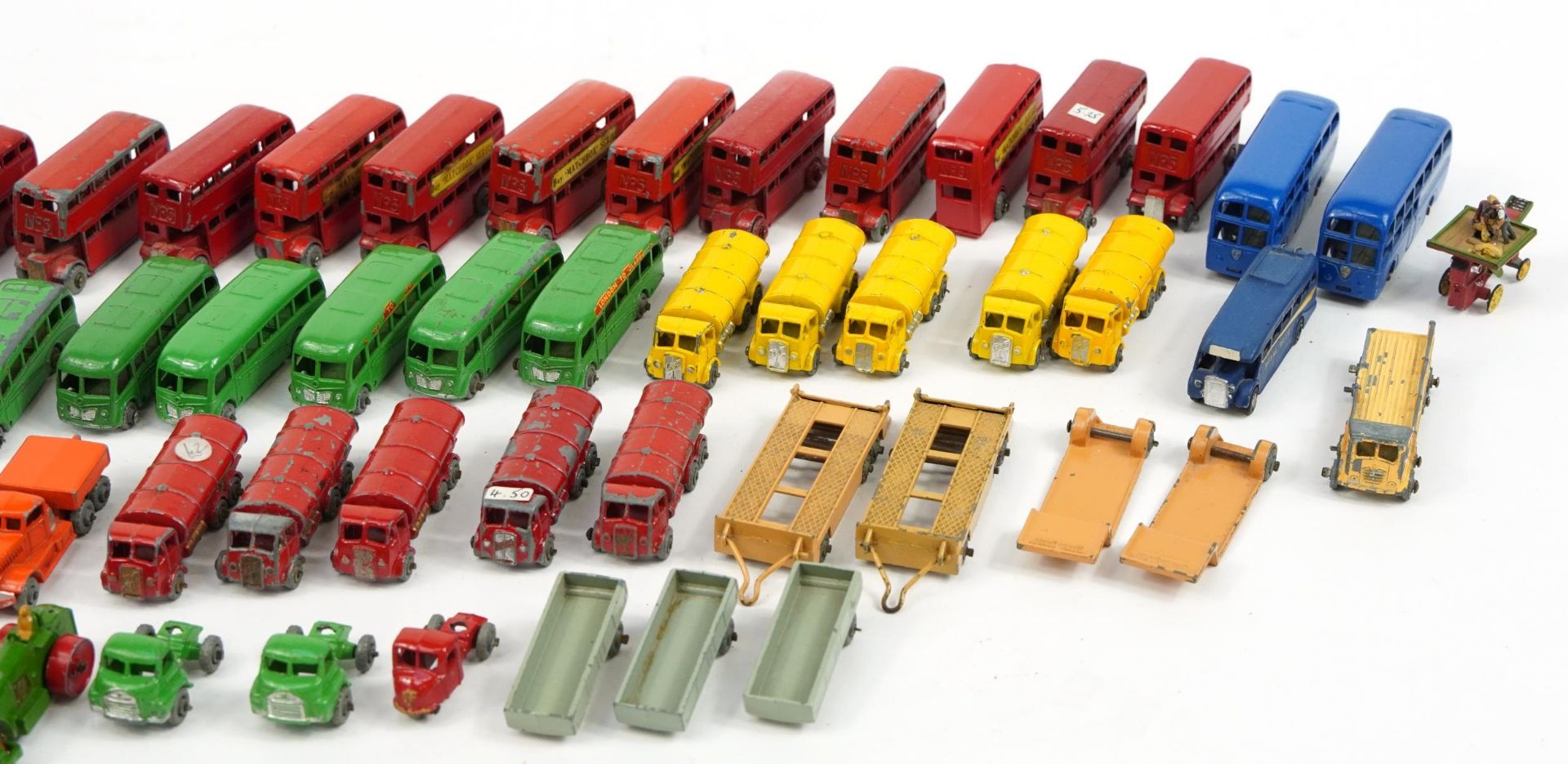 Collection of miniature Lesney diecast vehicles including London buses - Image 3 of 3