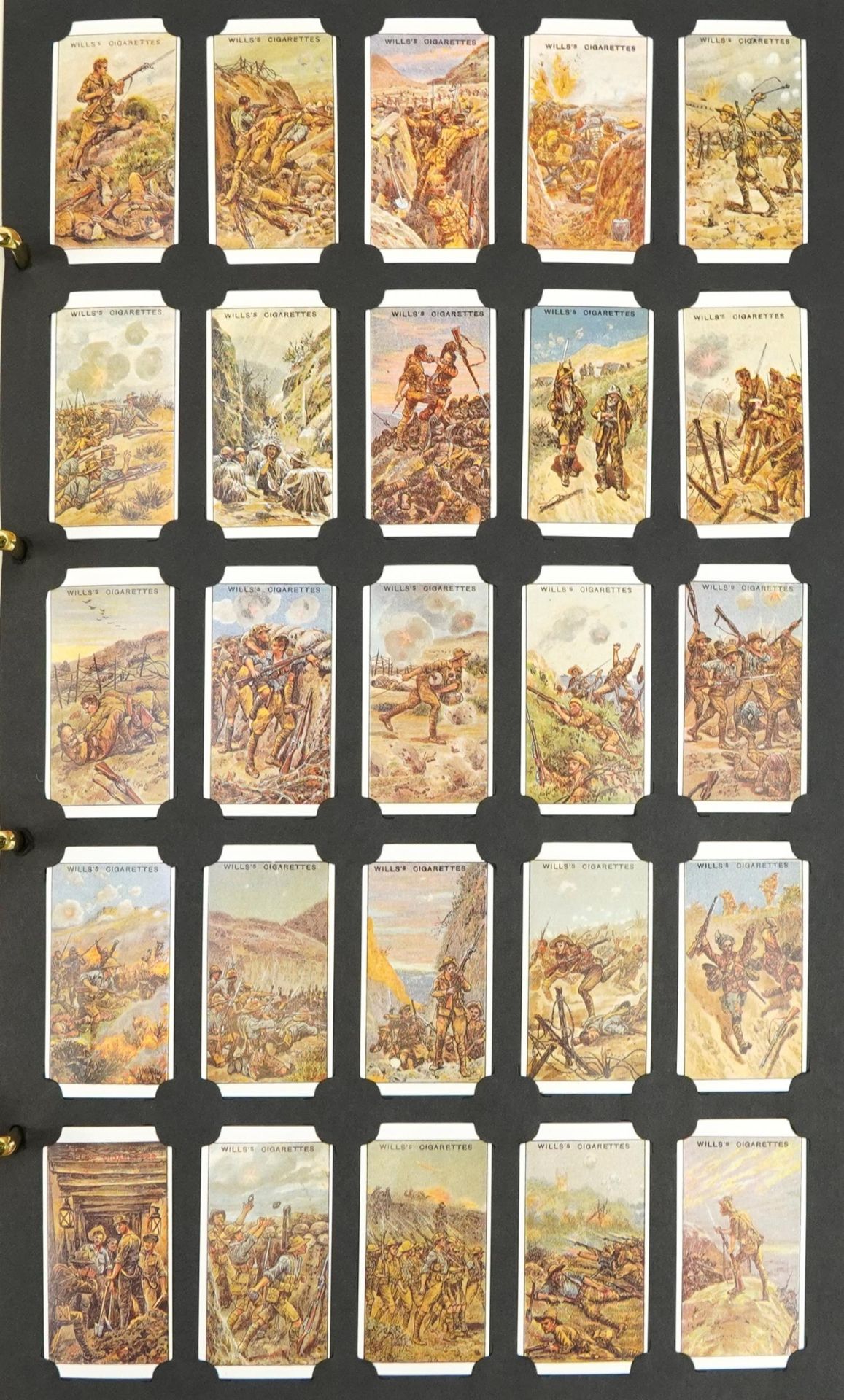 Large collection of cigarette cards arranged in two albums including Lambert & Butlers Motor Cars, - Bild 13 aus 17