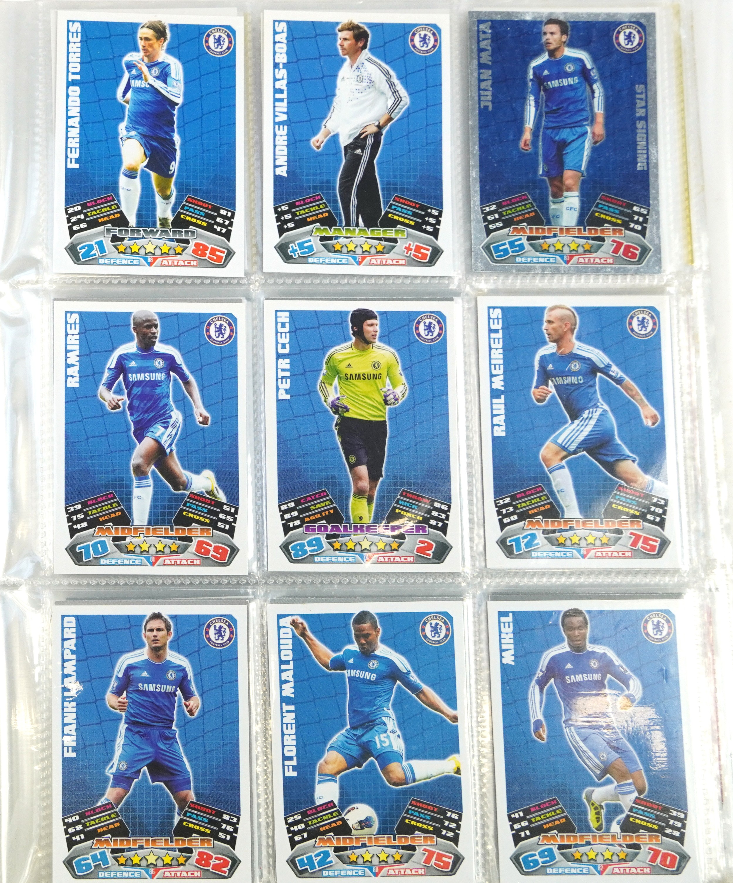 Topps Match Attax football cards including Denis Bergman, Patrick Viera and Arsene Wenger season, - Image 5 of 9