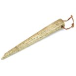 Marine interest whalebone marlin spike, 30cm in length