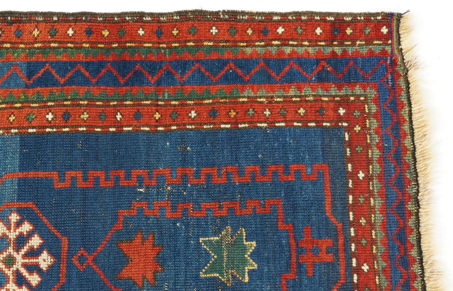 Rectangular Caucasian rug, 80cm x 72cm - Bild 3 aus 6