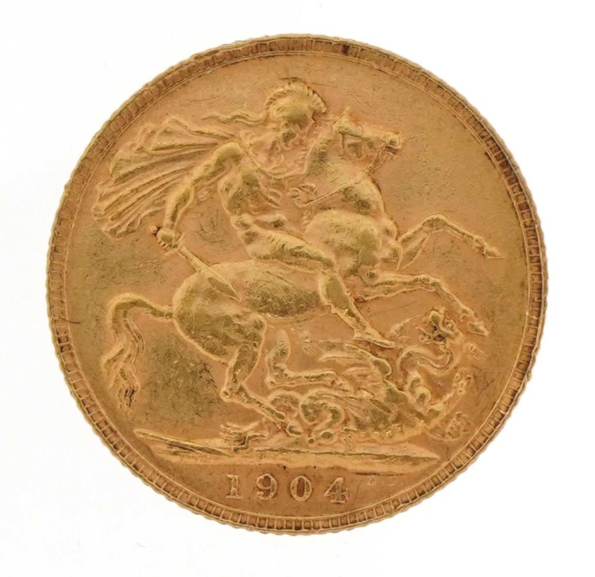 Edward VII 1904 gold sovereign