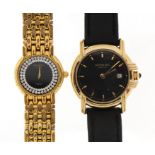 Raymond Weil, two ladies Raymond Weil Geneve wristwatches including Fidelio, the largest 24mm in