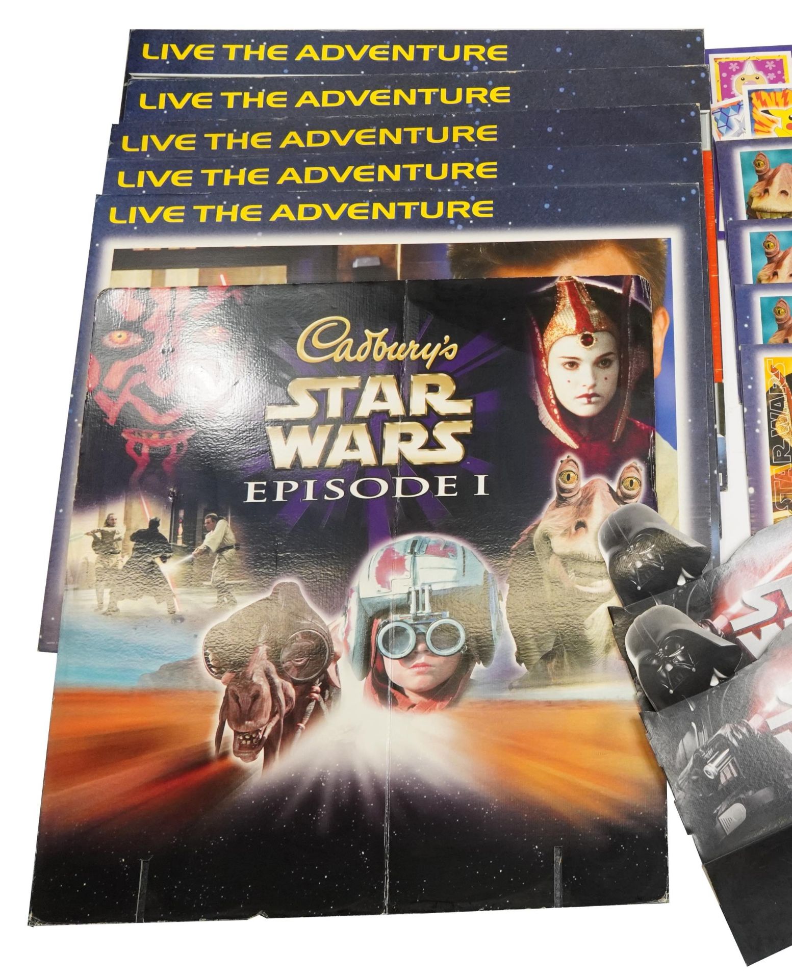 Collection of Star Wars and Pokemon Sainsbury's advertising cardboard cut out displays, the - Image 2 of 3