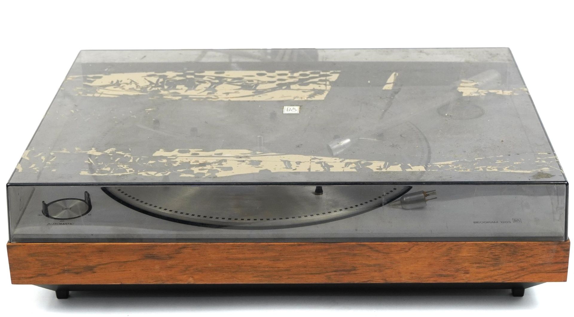 Bang & Olufsen Beogram 1203 turntable, 43cm wide