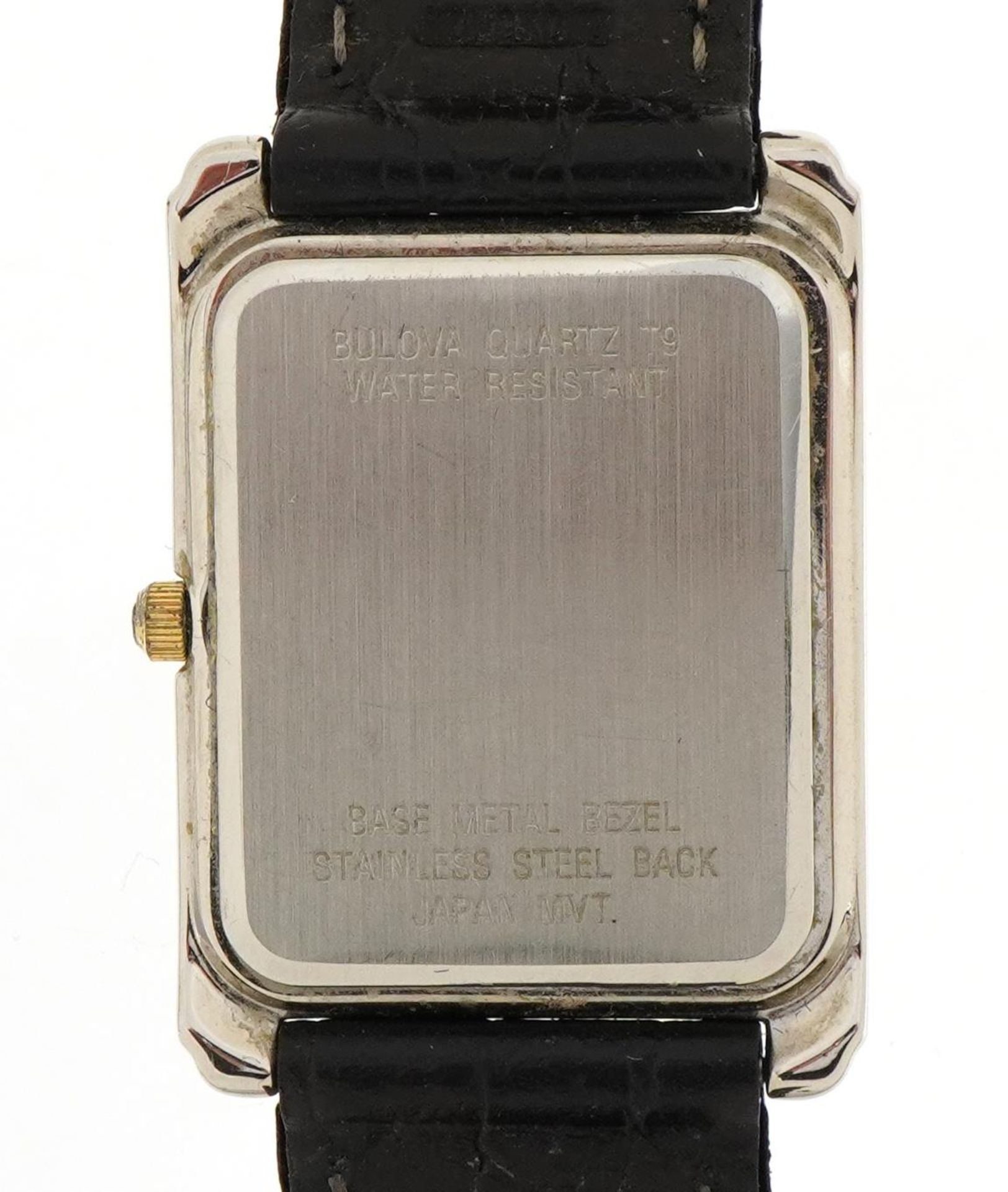 Bulova, gentlemen's quartz dress watch, the case 26mm wide - Image 3 of 5